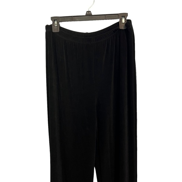 3/$30 🍂 Chicos Black Contrast Pick Stitch Natalya Pants - Picture 2 of 7